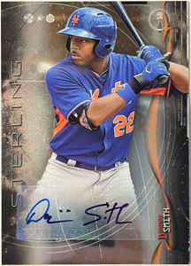2014 Bowman Sterling Prospect Autographs #BSPADS Dominic Smith Wash Nationals A