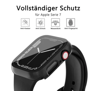 Schutzhülle für Apple Watch 7 4er-Pack – Mit Gehärtetem Glas | Rundum-Schutz - Bild 1 von 5