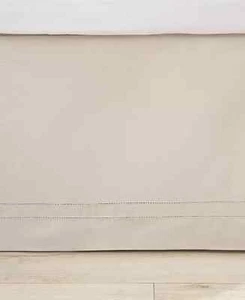 TOMMY BAHAMA HOME Solid Tailored Bed skirt, King, Beige, - Picture 1 of 5