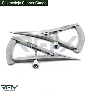 Kieferorthopädische Castroviejo Messschieber Augenheilkunde Messgeräte - Bild 1 von 3