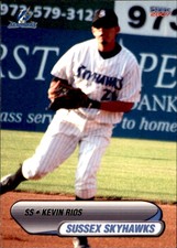 2007 Sussex Skyhawks Choice #15 Kevin Rios Santa Ana California CA Baseball Card