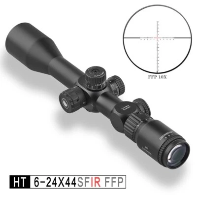 Discovery Optics Zielfernrohr HT 6-24x44 SFIR 1/4 MOA inkl. Montagen, Neu