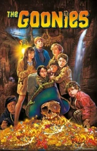 THE GOONIES Pared Vinilo Calcomanía Póster Impresión Gráfica Respaldo Adhesivo Extraíble - Imagen 1 de 3
