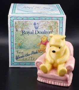 Royal Doulton Winnie The Pooh Collection Figure In The Armchair WP4 MIB - Picture 1 of 2