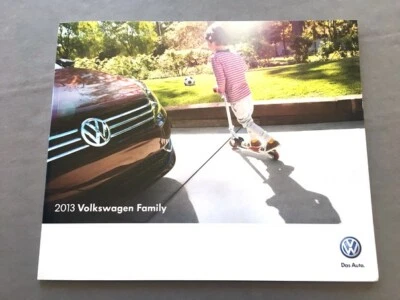 2013 VW Volkswagen Sales Brochure Catalog Beetle CC GTI Eos Jetta Golf Touareg Foto 1 de 4