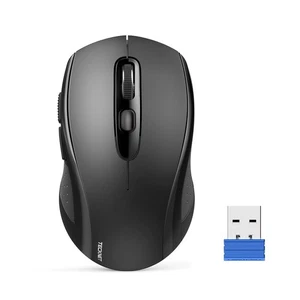 TECKNET Bluetooth Mouse, (BT5.0 & 2.4G) Silent Click Wireless Mouse for Lapto... - Picture 1 of 9