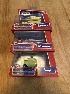 3 Pixar Disney Cars 1 Луиджи и два разных Ramones - Изображение 1 из 4