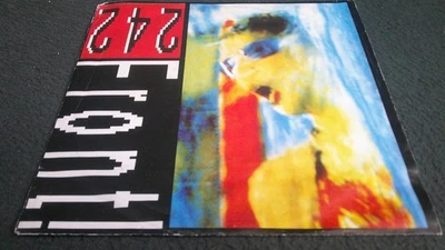 7"SINGLE FRONT 242 - NEVER STOP! (ANIMALIZED 1989/ELECTRONIC/EBM) - Bild 1 von 3