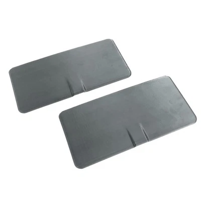Sun Visor Repair 1995-2000 Suburban Yukon Tahoe Vanity Mirror Cover Lid Set Pair - Image 1 of 4