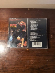 AC/DC Live Double 2 Cassette Album Special Collectors Edition Very Rare Ozzy - Picture 1 of 8