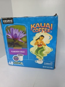 Kauai Kaffeepads Medium Roast Coffee Garden Isle 48 K- Tasse. Exp.3/27 - Bild 1 von 4