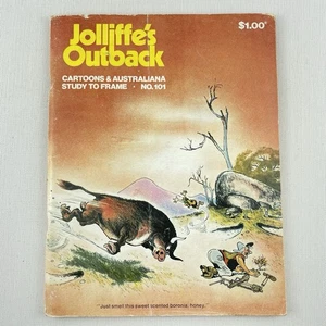Jolliffe's Outback Cartoon Comic 101 features Saltbush Bill Vintage Australiana - Picture 1 of 12