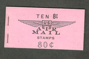#BKC11 8c AIRMAIL ISSUE BOOKLET OF 10 MNH - Picture 1 of 2