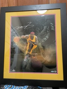 LeBron James Signed Cleveland Cavaliers 16x20 Framed Photo - UDA & JSA - Picture 1 of 4