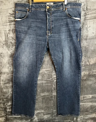 LTB Blue Addict Roden Jeans W42 L32 Men Straight Fit Button Fly Dark Wash - Image 1 of 4