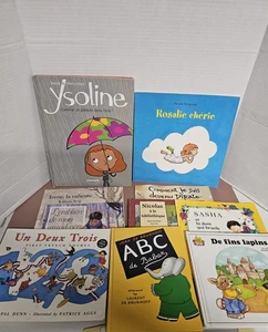 Lot Of 10 French Language Children’s Books Boy Girl Unisex Pictures! *Read - Bild 1 von 10