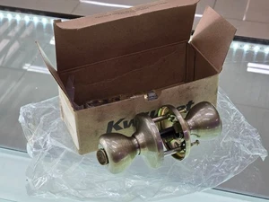Kwikset Tylo Privacy Door Knob 300T 5 6AL SCS V1 Satin Brass Bedroom/Bath - Picture 1 of 3