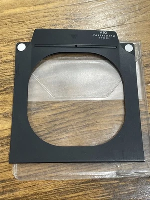 Hasselblad porte filtre gelatine, acetate 93mm réf 40709 4×4" (100×100 mm). - Image 1 of 3