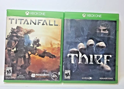 LOT 2 Xbox One Titanfall & Thief - Image 1 of 4