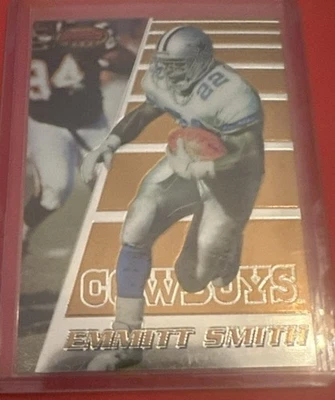 EMMITT SMITH 1996 Bowman's Best Football Dallas Cowboys Card#1 SHARP CARD. PICS - Image 1 of 4