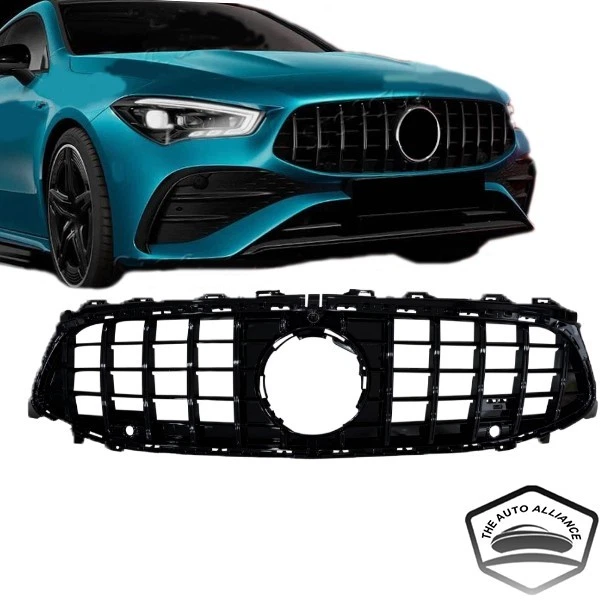 For 2024 2025 Mercedes Benz CLA Class W118 C118 GT R Style Front Bumper Grille - Image 1 of 4