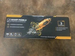 Kit de afilador de motosierra eléctrico Sharp Pebble - Viene con cadena negro/naranja - Imagen 1 de 6