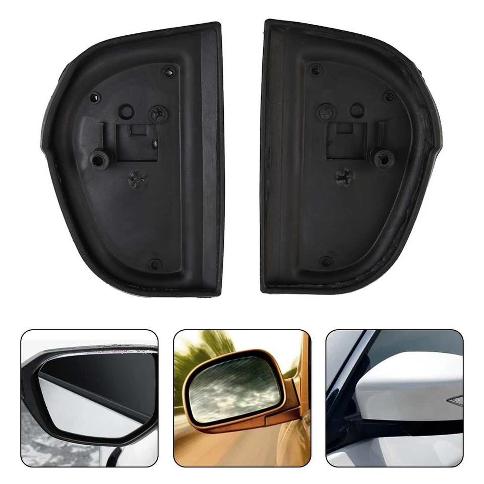 Rubber Seal Pads View Mirror Gasket Rubber Seal Pads View Mirror Black Gaske - Image 1 of 4