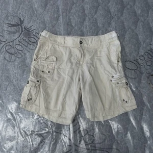 Da-Nang Shorts Womens M W30 L8 Cargo Silk Surplus Military Y2K Buckle Army FLAW - Picture 1 of 12