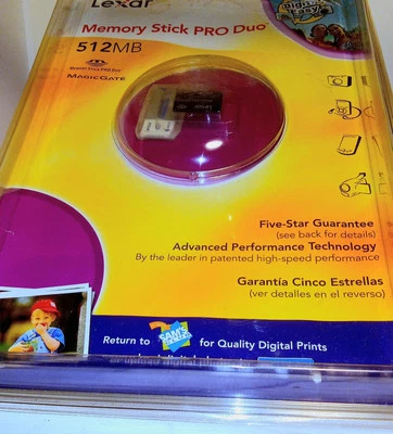 Memory Stick Lexar 512M Pro Duo MagicGate New  - Image 1 of 4