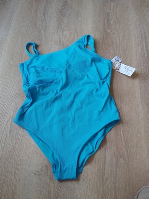 NWT BECCA One Piece Bathing Suit Asymmetrical One Shoulder Cut Out Swimsuit 1X - Image 1 of 4