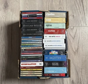 80 x CDS NEW & SEALED JOB LOT / BUNDLE Mixed 60s 70s 80s Rock Rap Compilations - Picture 1 of 4