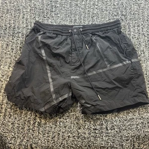 Kith Wrinkle Nylon Madison Black Short Size XXL - Picture 1 of 11