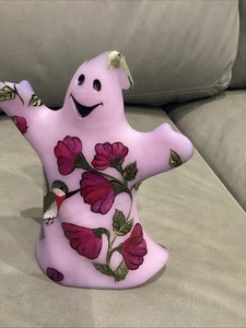 Fenton OOAK Liliowy duch z kolibrem i kwiatami HP od Ann Fenton 2015 - Zdjęcie 1 z 10