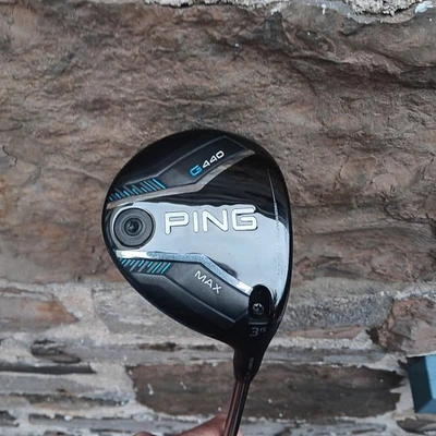 RH Ping G440 MAX 15° 3 Wood TOUR 2.0 Regular Flex Graphite Shaft with Headcover - Image 1 of 4