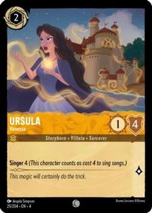 x1 Ursula - Vanessa - 25/204 - Common - Cold Foil Lorcana DLC04 Ursulas Rückkehr  - Bild 1 von 1