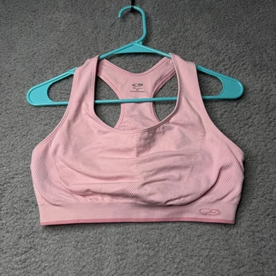 C9 by Champion Sports Bra Women's XL Pink Racerback - Image 1 of 4