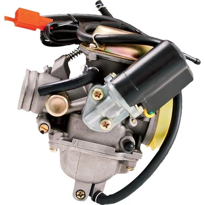 Carburador exterior GY6 Stock 4 tiempos 125/150cc con obturador eléctrico 03-0026 Foto 1 de 3
