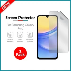 B2G1 FREE LCD Ultra Clear HD Screen Protector for Phone Samsung Galaxy A15 - Picture 1 of 4
