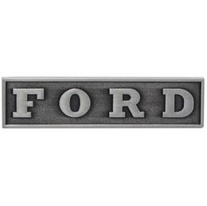 Ford Rectangular Die Cast Metal Drawer Pull Knob - Picture 1 of 5