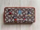 Coach Disney Parks 50th Mickey Mouse Friends Wallet