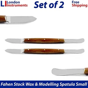 Fahen Stock Spatula Small Dental Lab Wax Cutting Sculpting Carving Tools 2 Pcs - Picture 1 of 7