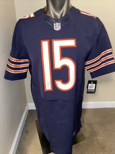 Chicago Bears #15 Brandon Marshall Nike Elite Vintage Authentic Jersey Size 44 - Picture 1 of 17