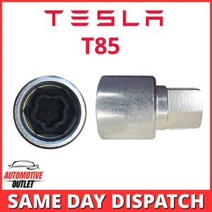 T85 CAR MASTER WHEEL LOCK NUT KEY SECURITY BOLT SOCKET SCREW TOOL FOR TESLA - Picture 1 of 5