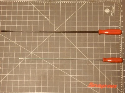 READ Mac Long Screwdriver Phillips Flathead Slotted 18" SDC15A 22" P1802A Red - Image 1 of 3