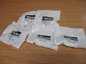 Parker 4-6F4OMXS Male 37° Flare, Tube x BSPP-ORR Fitting (Pack of 15) - Picture 1 of 5