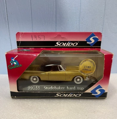 Studebaker Tapa Dura - Escala 1/43 Solido Edición Limitada Diecast Modelo # 99033 Foto 1 de 4