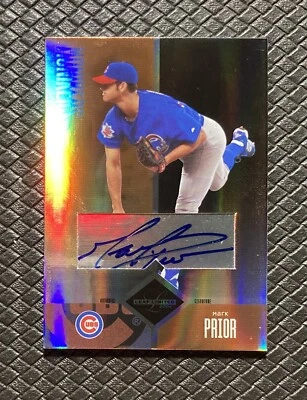 MARK PRIOR 2004 Leaf Limited Monikers GOLD Auto /50 Chicago Cubs Star Pitcher SP - Image 1 of 2