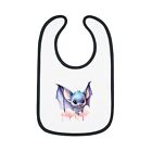 Baby Creature Contrast Trim Jersey Bib