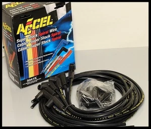 ACCEL 5000 SPARK PLUG WIRES SBC 350 383 400 406 FOR HEI & POINT 5041-K CLEARANCE - Picture 1 of 2