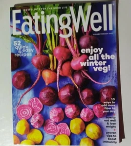 EATING WELL MAGAZINE January/ February 2022 52 quick & easy recipes Issue - Imagen 1 de 4